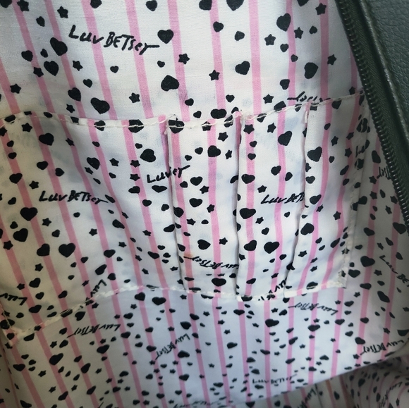 Betsey Johnson LBREGAN Heart Sunglass Large Backpack - Picture 5 of 10